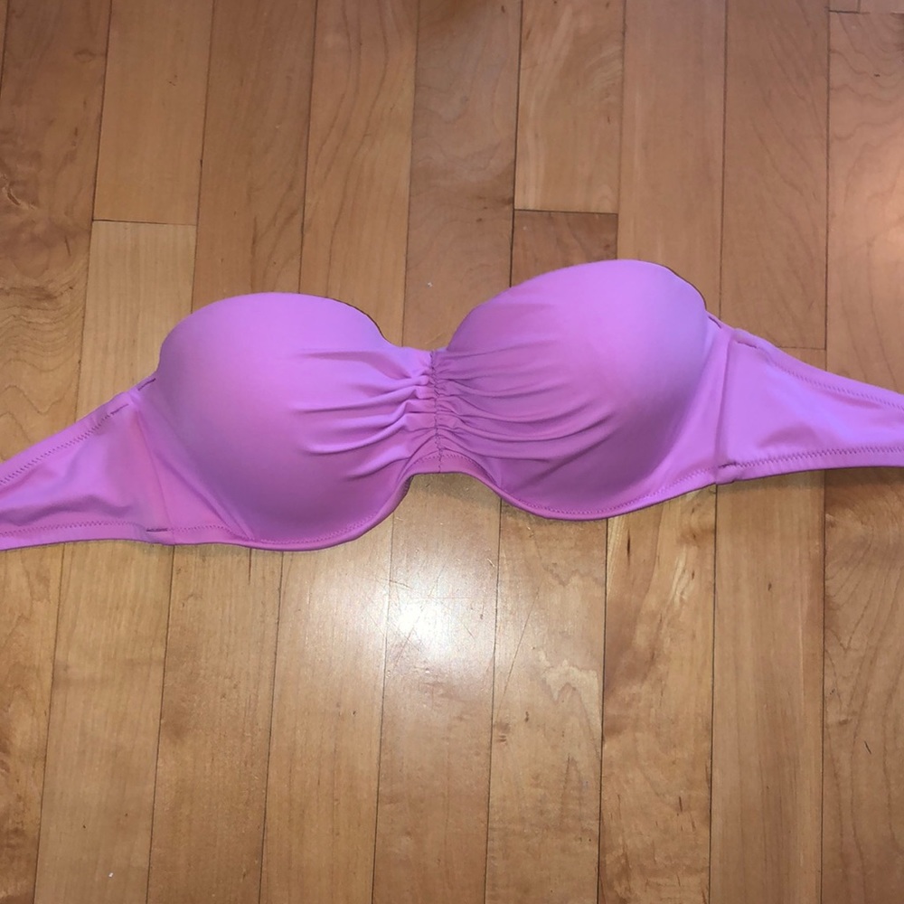Victoria secret bandeau bikini top. 34D